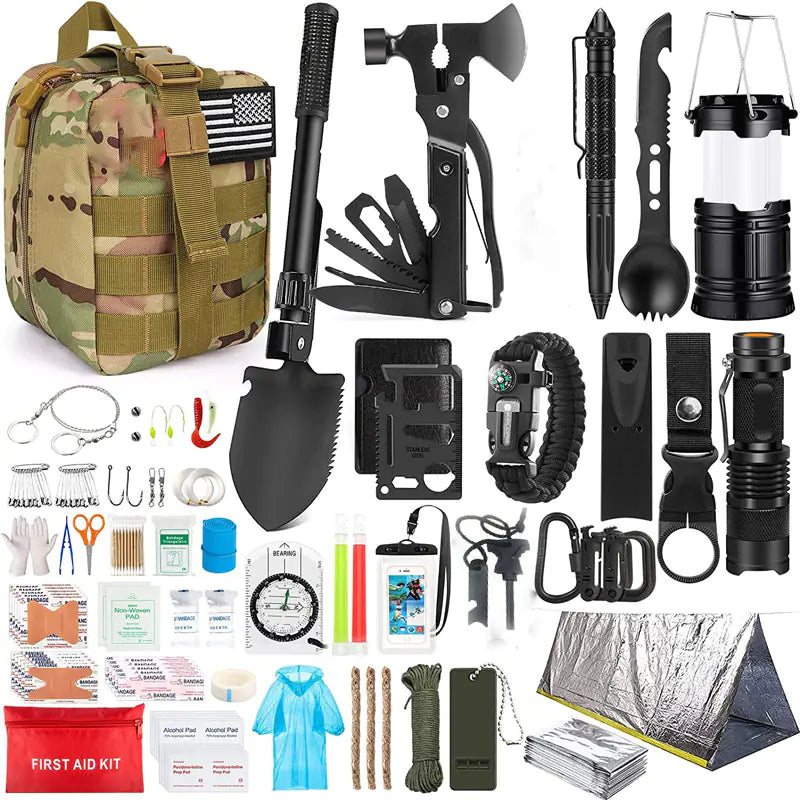 Outdoor Survival and First Aid Gear