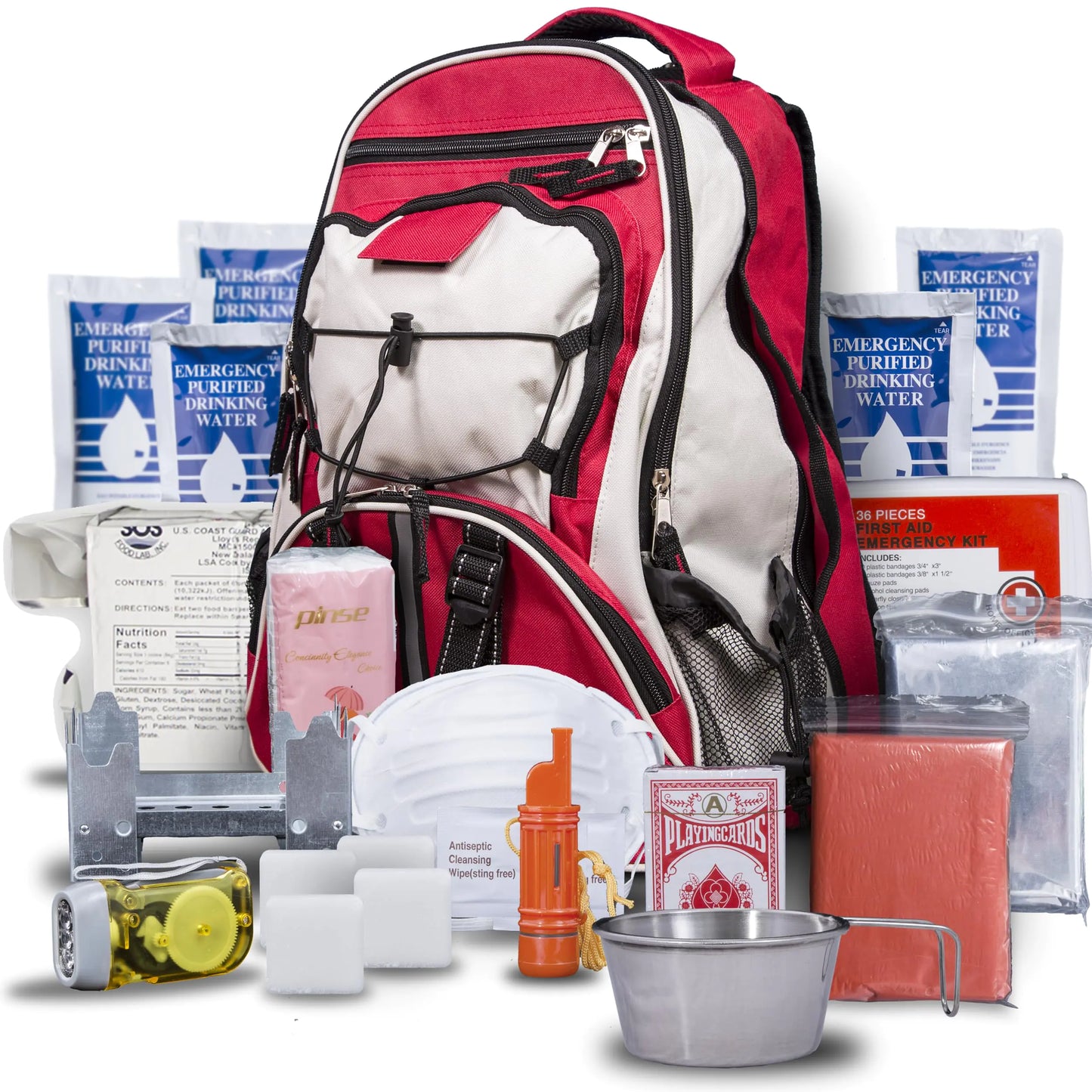 Red Pro 72: Essential 3-Day Survival Backpack